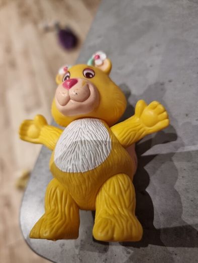 WUZZLES Butterbear Figure 80s Toy Disney Hasbro 4inch Posable Vintage Toy Bear Not MLP G1