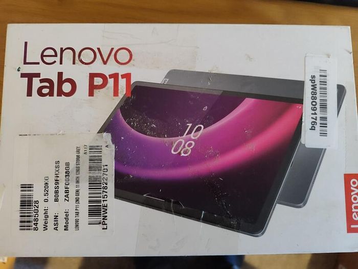 Lenovo Tab P11 (2nd Gen) Android Tablet| 11-inch 2K Display | 128GB | Wi-Fi 6E | 6GB RAM | Storm Grey