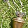 Antique Brass Rise and Fall Ceiling Lights Image 8