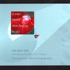 2001 Guernsey Incorporation of Guernsey Post Ltd Commemorative Stamp Booklet Mint Never Hinged (MNH)