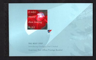 2001 Guernsey Incorporation of Guernsey Post Ltd Commemorative Stamp Booklet Mint Never Hinged (MNH)
