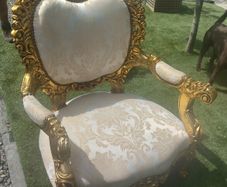 Stunning Louis XV throne chair, D18