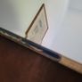 Antique irish "E.W Howe" handpainted & laquered mirror Image 4