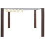 Gazebo with Roof Poly Rattan 300x300x200 cm Brown and Cream Image 4