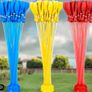 Zuru Bunch O Balloons 3 Bunches 100 Self-tying, Rapid-Fill Water Balloons 1 Pack Red Yellow Blue Image 4