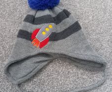 baby boys winter hat.18-24m