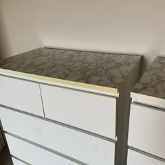 Malm 6 drawer chest of drawers
