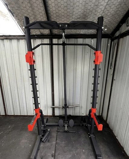 Cable Machine Squat Rack