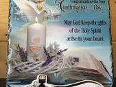 Confirmation Slate for Boy or Girl