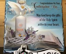 Confirmation Slate for Boy or Girl
