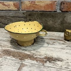 vintage Enamel Colander