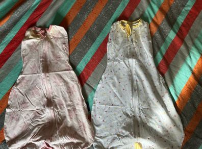 Clevamama nite nite rompers 0-9 months