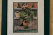 Pot of Geraniums by Henry Matisse