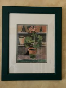 Pot of Geraniums by Henry Matisse