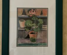 Pot of Geraniums by Henry Matisse