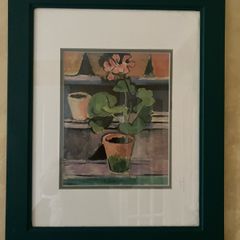 Pot of Geraniums by Henry Matisse
