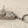 Army Tank Keyring with rotating Turret Image 5