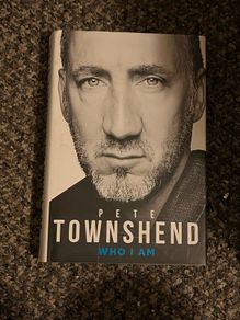 Pete Townshend  Who I am Hardback Rock Music Book The Who Autobiography