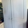 Solid Pine Painted Wardrobe Image 4