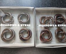 napkin rings x8