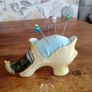 Vintage Ceramic Lisdoonvarna Shoe Pin Cushion Image 2