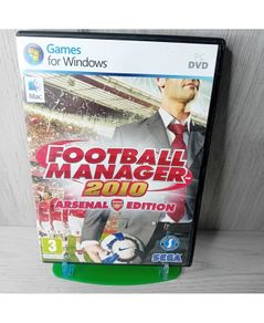 Football Manager 2010 Arsenal Edition Pc Dvd Game - Rare Retro Gaming