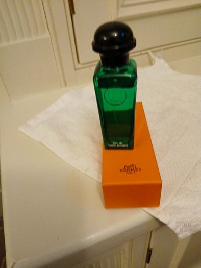 perfume hermes eau de basilic pourpre sampled twice 50ml