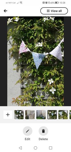 Vintage Style Bunting for Communions etc