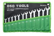 DSD Tools 12pc Metric Combination Wrench Set