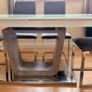 Extending Dinning Table with 6 Chairs Image 2