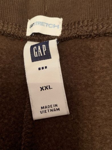 Gap choc brown tracksuit bottoms Size18