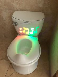 Summer realistic potty training