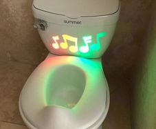 Summer realistic potty training
