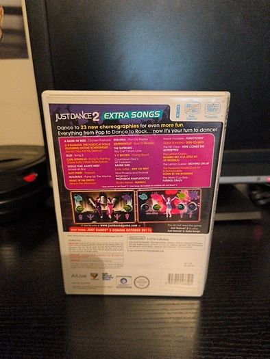 Wii Just Dance 2 Extra Songs Limited Edition