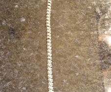 10k gold diamond tennis bracelet