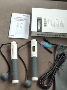 PROIRON Cordless Skipping Rope, Digital Wireless Jump Rope Adjustable Weights/Length Jumping Rope with Calorie Counter, Weighted Jump Rope for Fitness, Crossfit, Exercise, Boxing, MMA, Gym