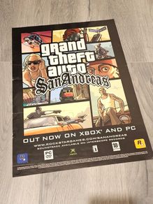 GTA San Adreas Promo Poster