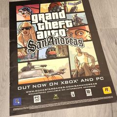 GTA San Adreas Promo Poster