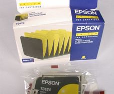 Epson Yellow Ink Cartridge T0424 for Stylus C82 CX5200 CX5400