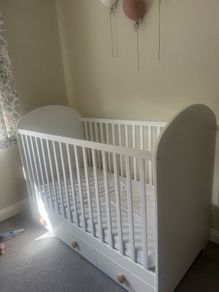 ikea cot & toddler bed