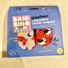 Two Reusable Swim Nappy's - 9-12kg never used in box