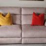 Like New 3 Seater Power Reclining Sofa Image 3