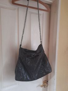 Thomas Burberry leather bag