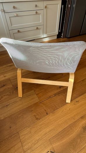 IKEA Nolmyra Chair Birch Veneer Gray