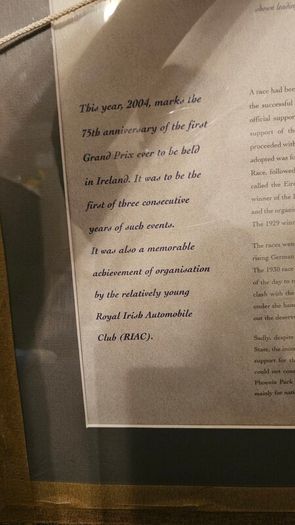 1931 Irish International Grand Prix, one of 300 Limited Edition Print