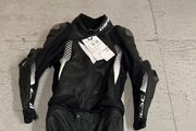 Dainese Super Speed 4 Leather Jacket Matt Black / White