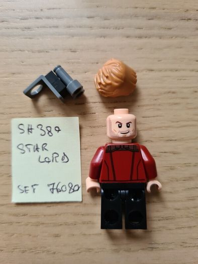 lego sh0380 star lord, set superheroes 76080