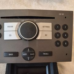 Opel Vauxhall CD30 Car Radio with Display  Astra H / Zafira B