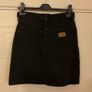 Wrangler Black Denim Mini Skirt Image 2