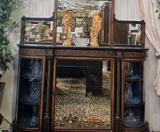 19th Century Victorian Rosewood Credenza